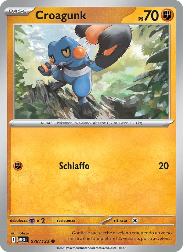 Croagunk (Mega Evolution #078/132)