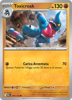Toxicroak (Megaevoluzione #079/132)