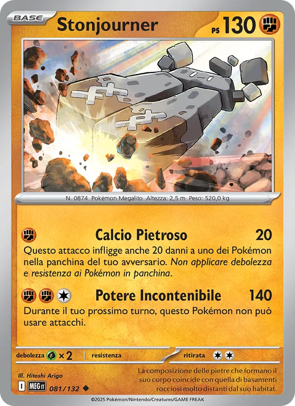 Stonjourner (Megaevoluzione #081/132)