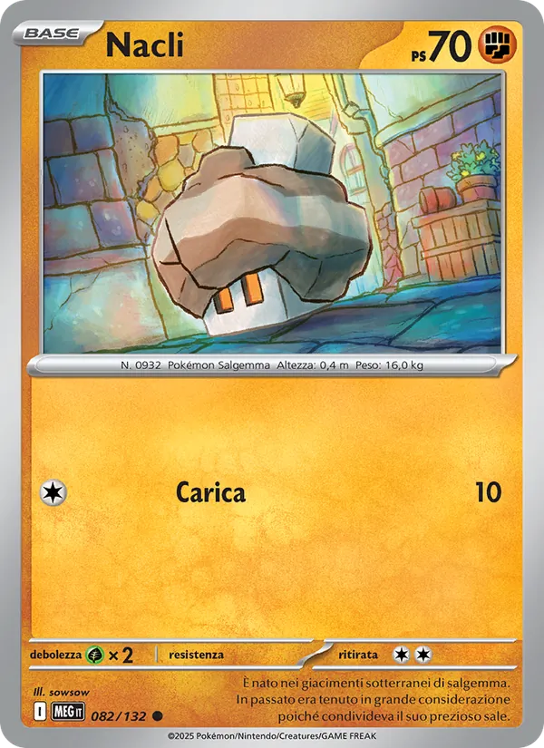 Nacli (Megaevoluzione #082/132)