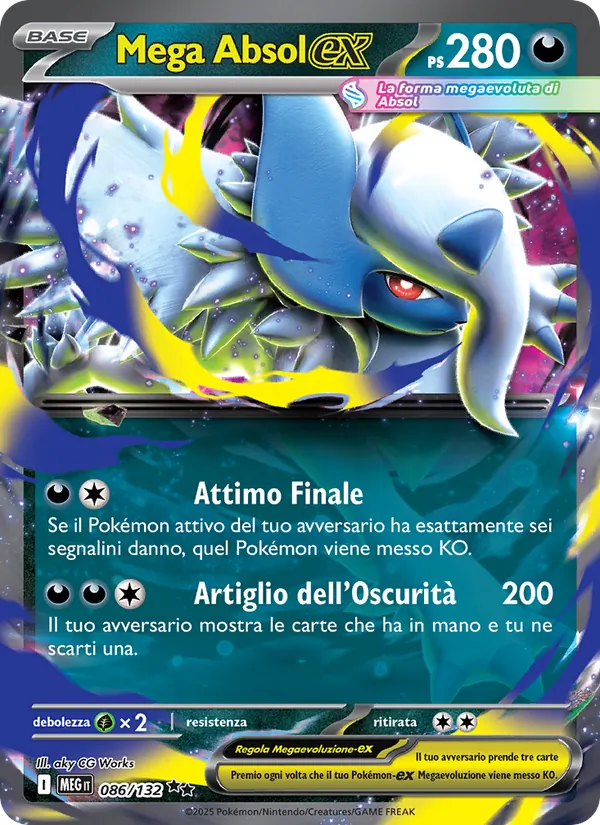 Mega Absol-ex (Megaevoluzione #086/132)