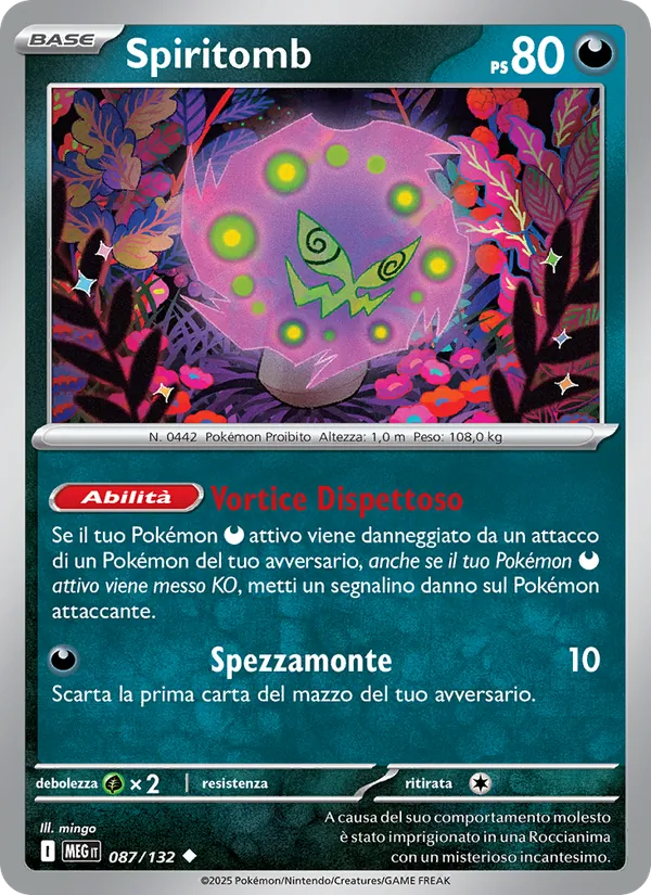 Spiritomb (Megaevoluzione #087/132)