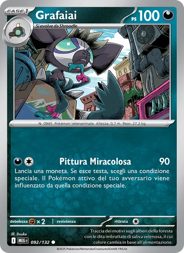 Grafaiai (Mega Evolution #092/132)