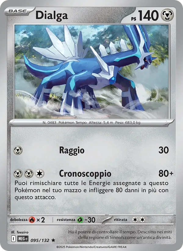 Dialga (Megaevoluzione #095/132)