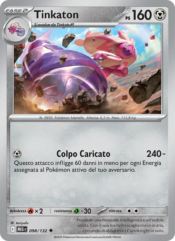 Tinkaton (Megaevoluzione #098/132)