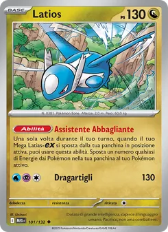 Latios (Megaevoluzione #101/132)