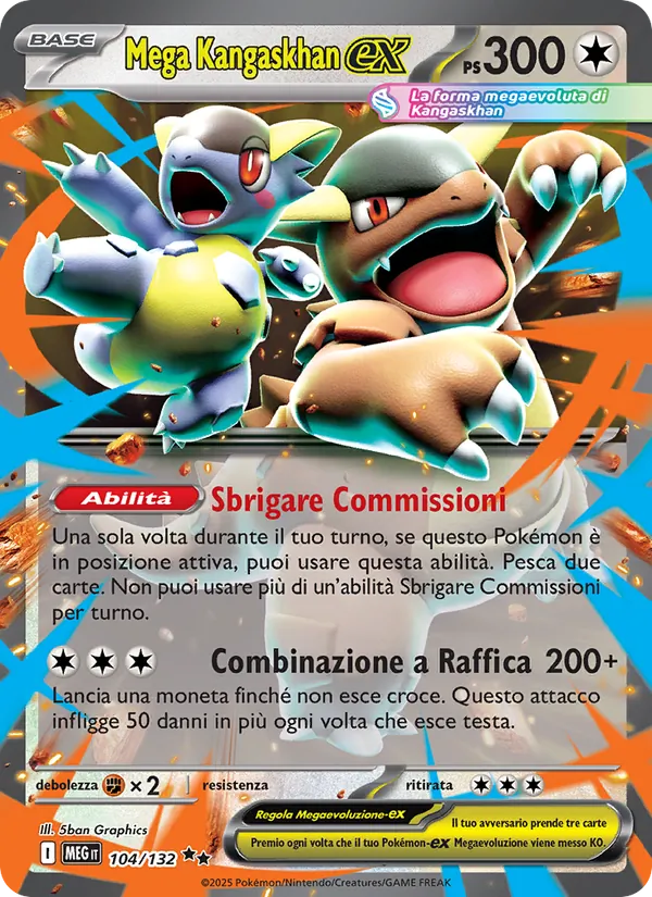 Mega Kangaskhan-ex (Megaevoluzione #104/132)