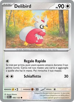 Delibird (Megaevoluzione #105/132)