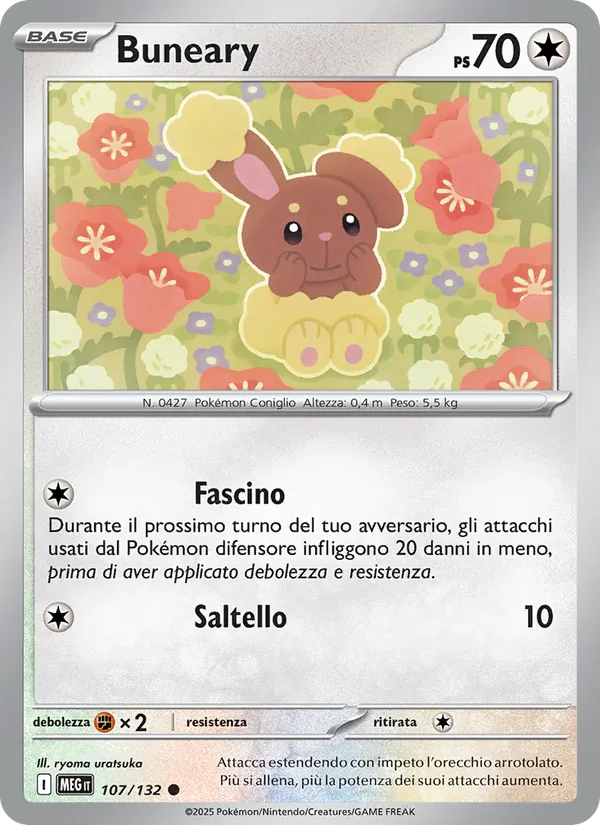 Buneary (Mega Evolution #107/132)