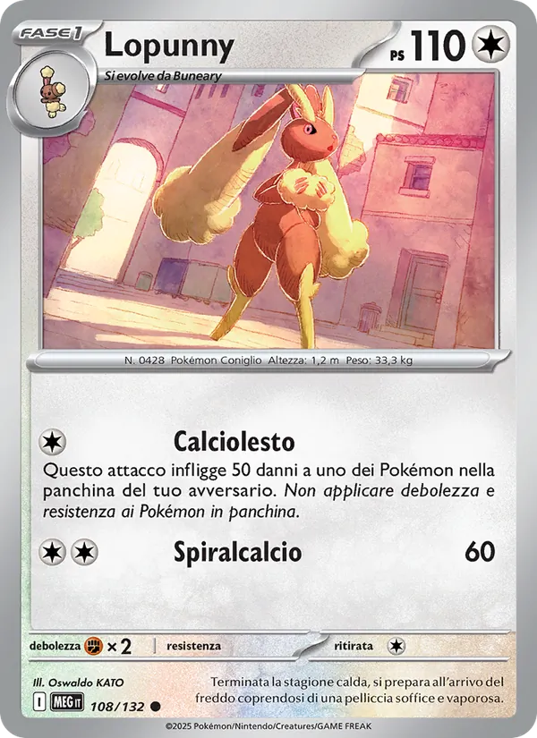 Lopunny (Megaevoluzione #108/132)