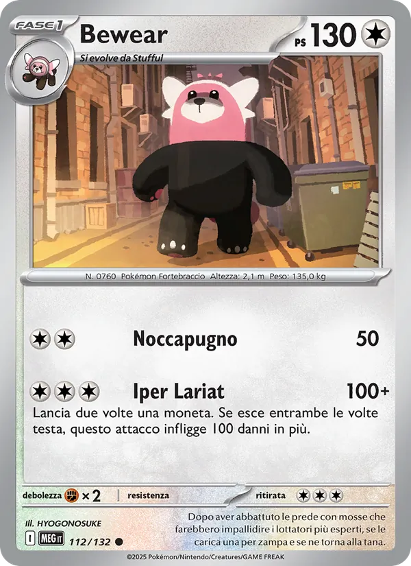 Bewear (Mega Evolution #112/132)
