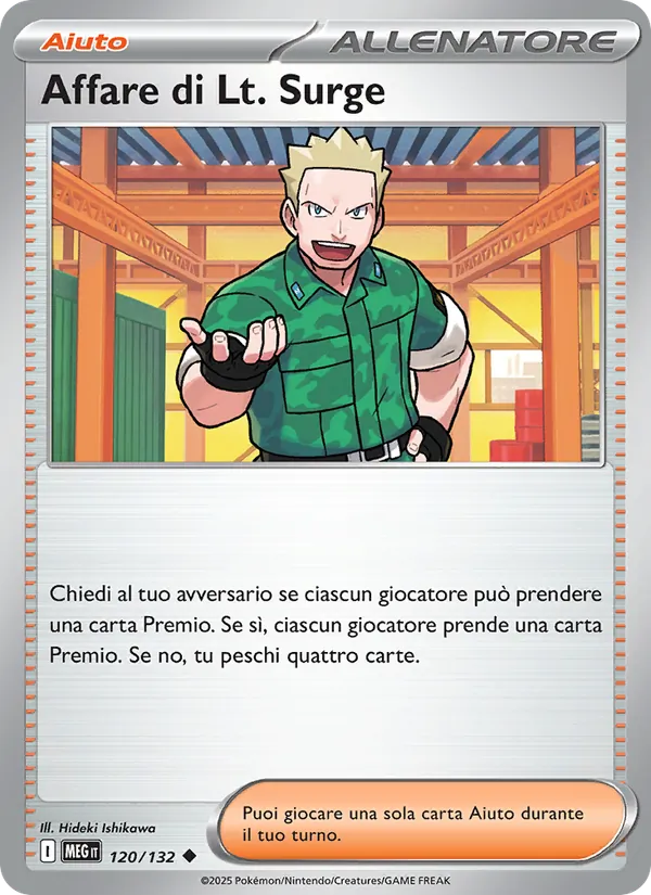 Affare di Lt. Surge (Megaevoluzione #120/132)
