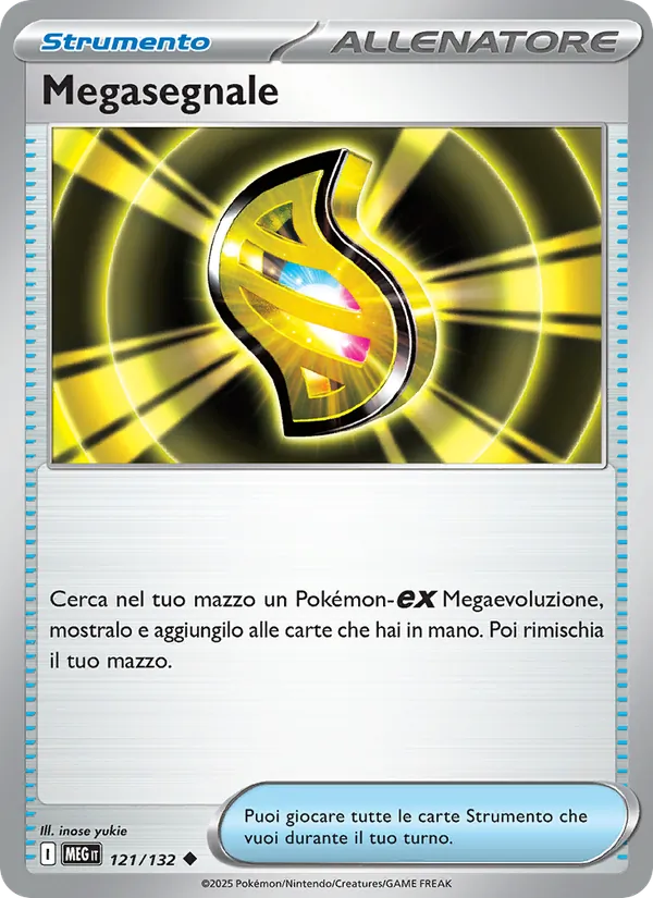 Megasegnale (Megaevoluzione #121/132)