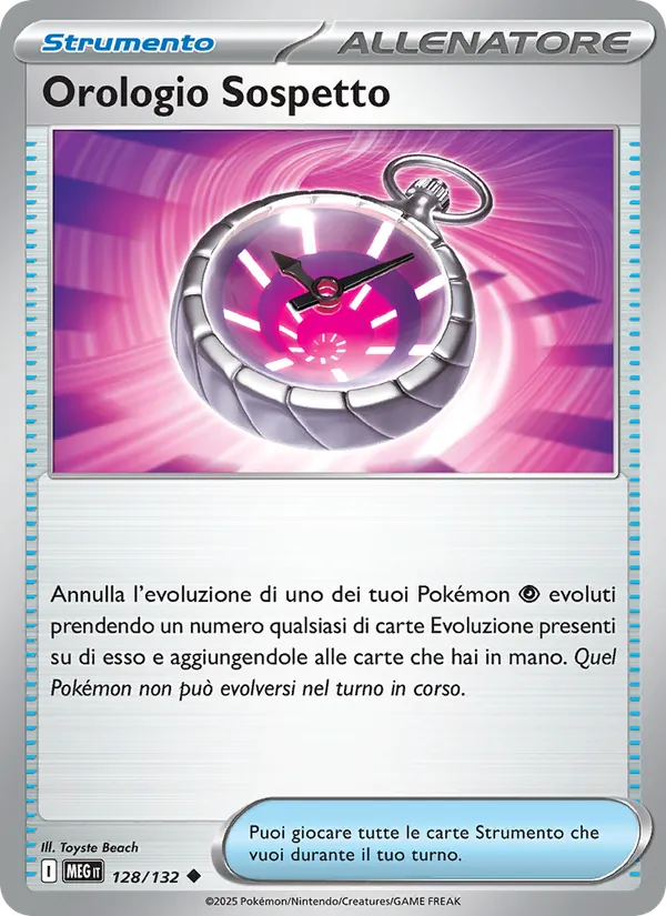 Orologio Sospetto (Megaevoluzione #128/132)