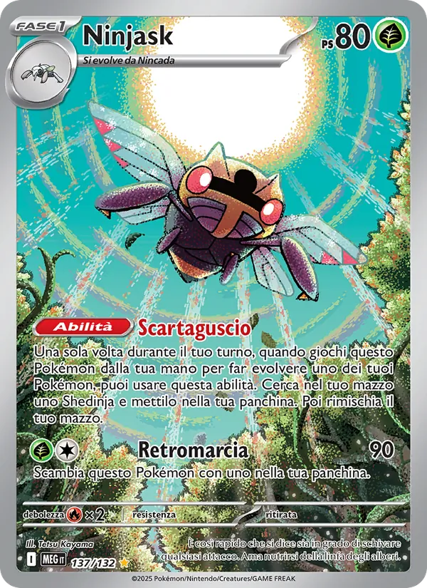 Ninjask (Mega Evolution #137/132)