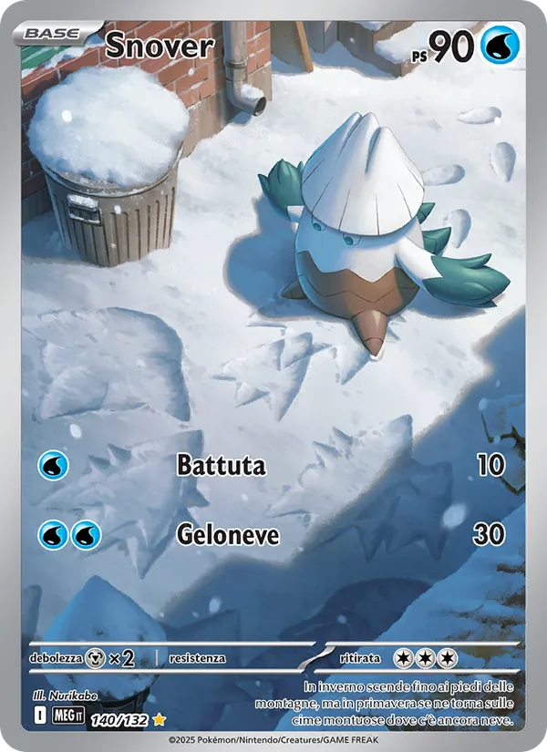 Snover (Megaevoluzione #140/132)