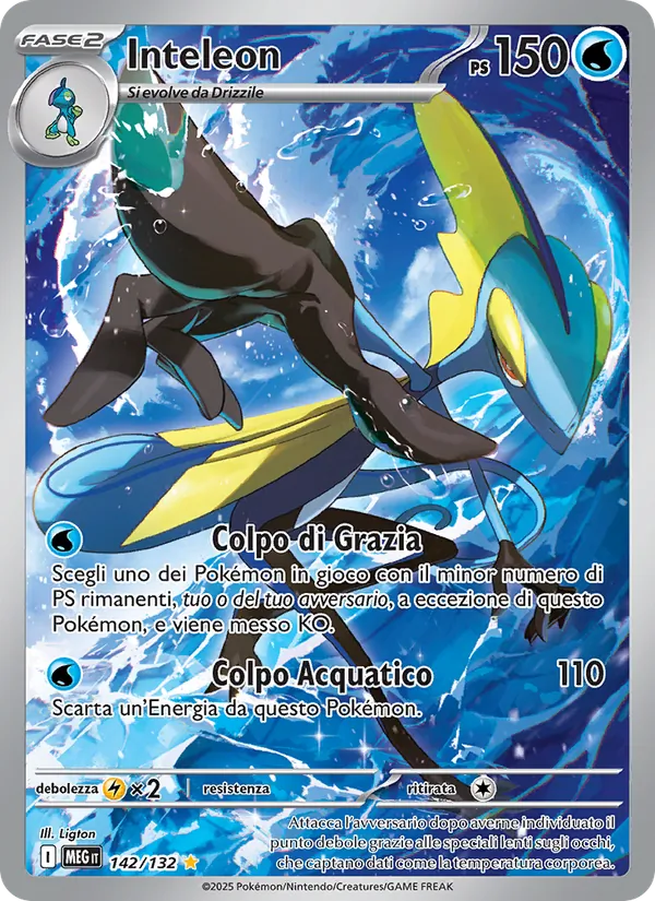 Inteleon (Megaevoluzione #142/132)