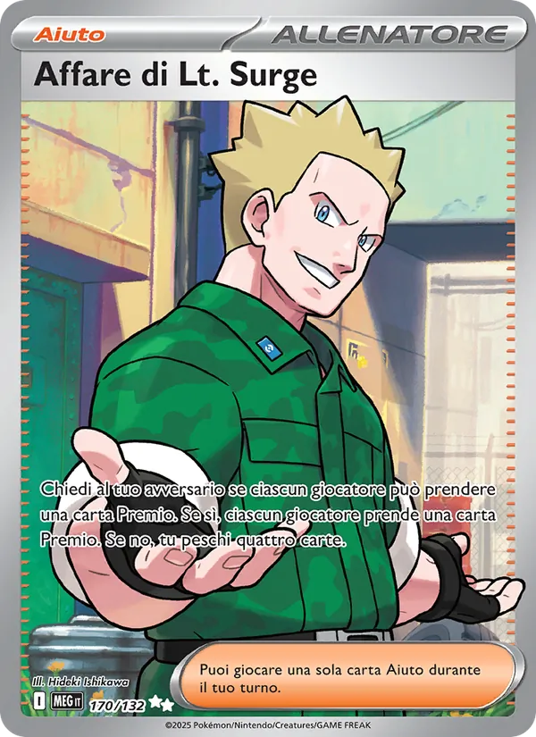 Affare di Lt. Surge (Mega Evolution #170/132)