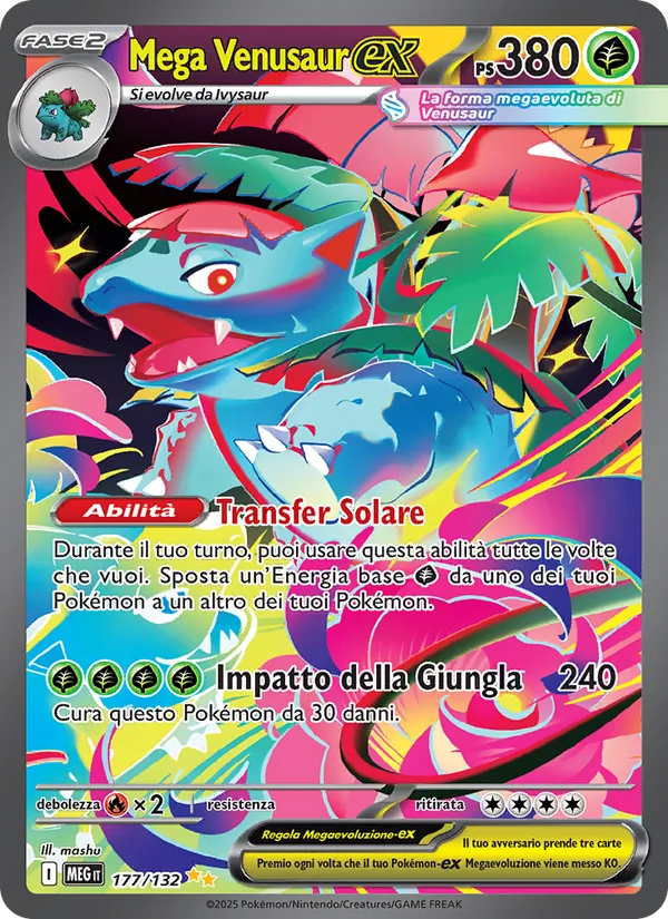 Mega Venusaur-ex (Megaevoluzione #177/132)
