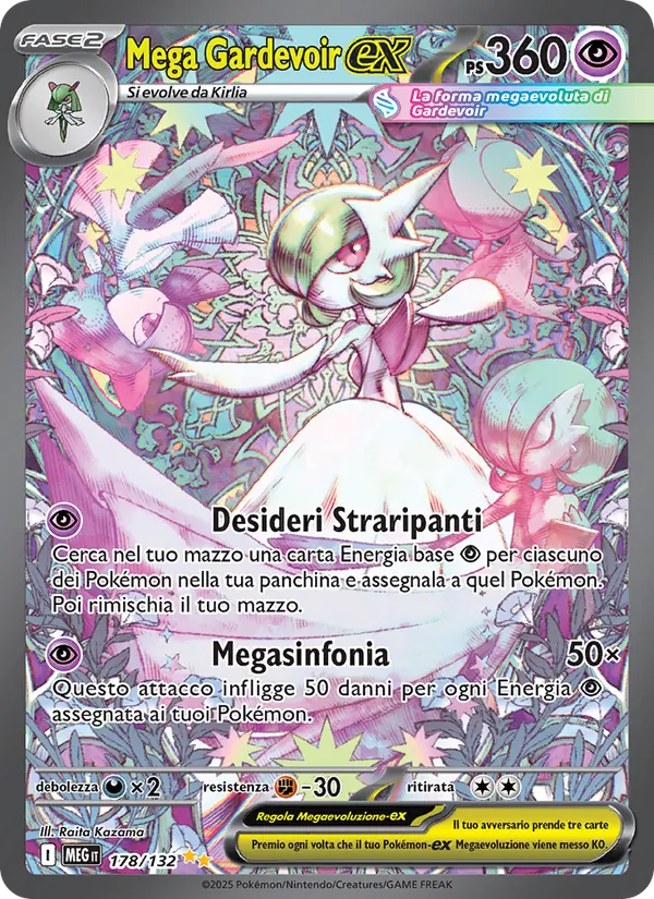 Mega Gardevoir-ex (Megaevoluzione #178/132)