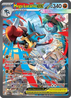 Mega Lucario-ex (Megaevoluzione #179/132)