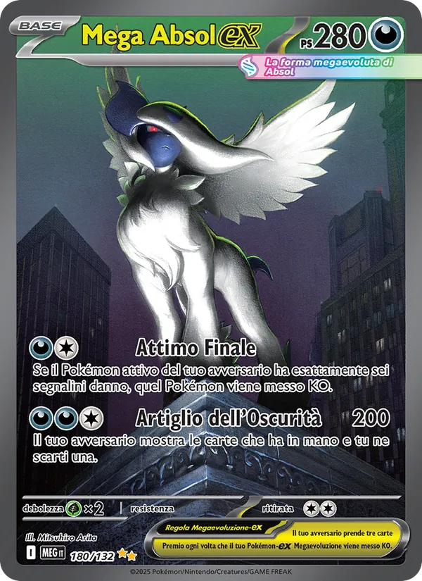Mega Absol-ex (Megaevoluzione #180/132)