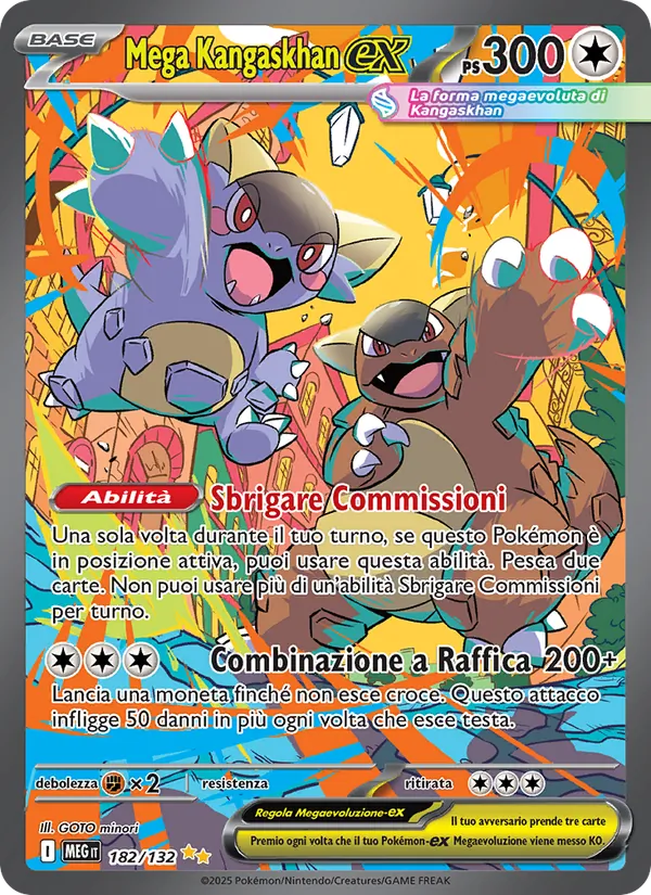Mega Kangaskhan-ex (Megaevoluzione #182/132)