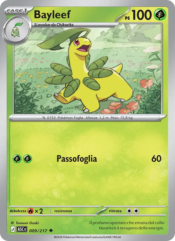 Bayleef (Ascesa Eroica #009/217)