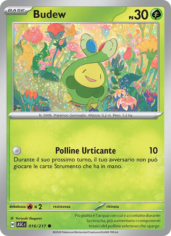 Budew (Ascesa Eroica #016/217)