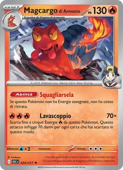 Magcargo di Armonio (Ascesa Eroica #024/217)
