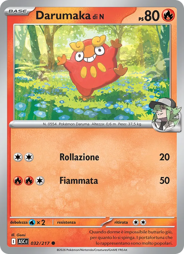 Darumaka di N (Ascesa Eroica #032/217)