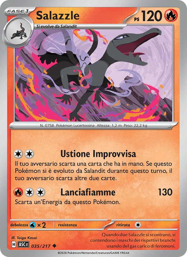 Salazzle (Ascesa Eroica #035/217)