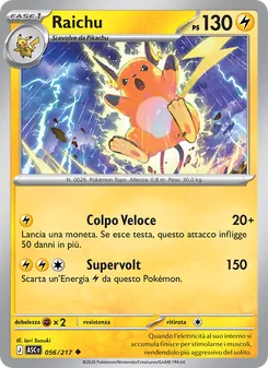 Raichu (Ascesa Eroica #056/217)