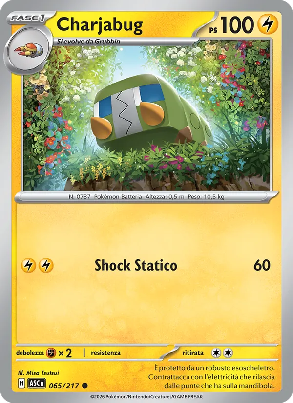 Charjabug (Ascesa Eroica #065/217)