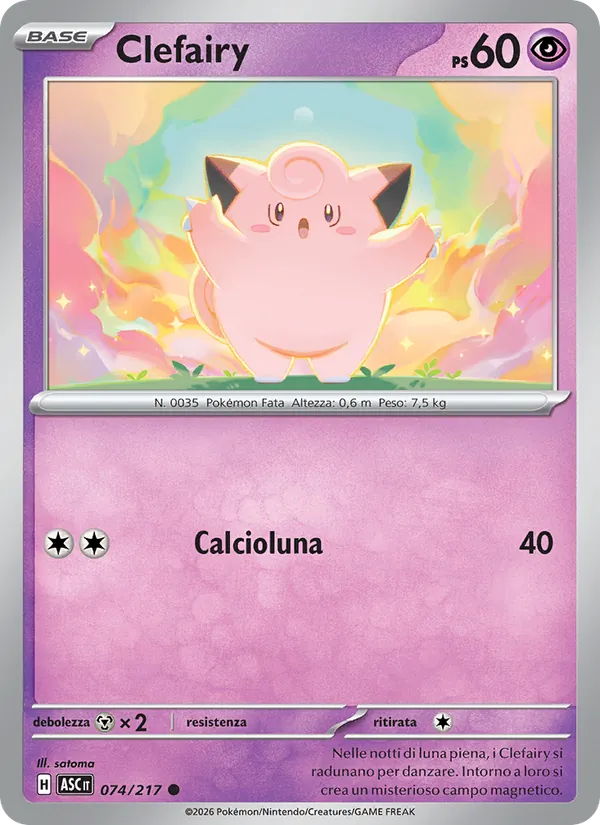Clefairy (Ascesa Eroica #074/217)