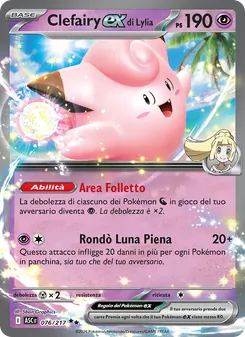 Clefairy-ex di Lylia (Ascesa Eroica #076/217)