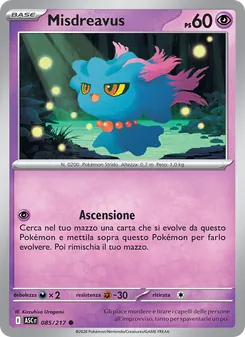 Misdreavus (Ascesa Eroica #085/217)