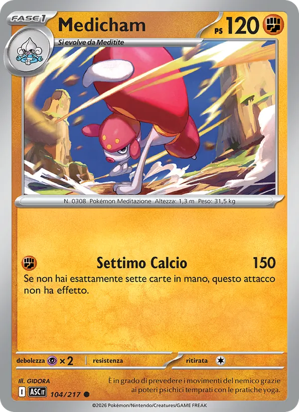 Medicham (Ascended Heroes #104/217)