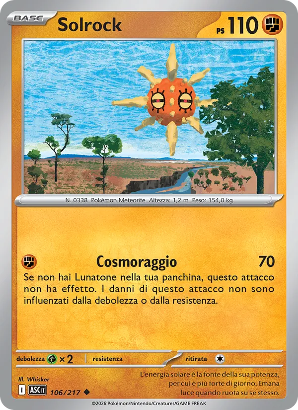 Solrock (Ascesa Eroica #106/217)