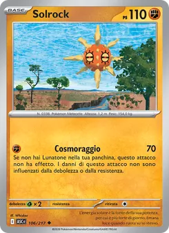 Solrock (Ascesa Eroica #106/217)