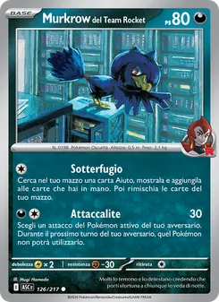 Murkrow del Team Rocket (Ascesa Eroica #126/217)