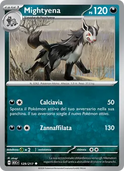 Mightyena (Ascesa Eroica #129/217)