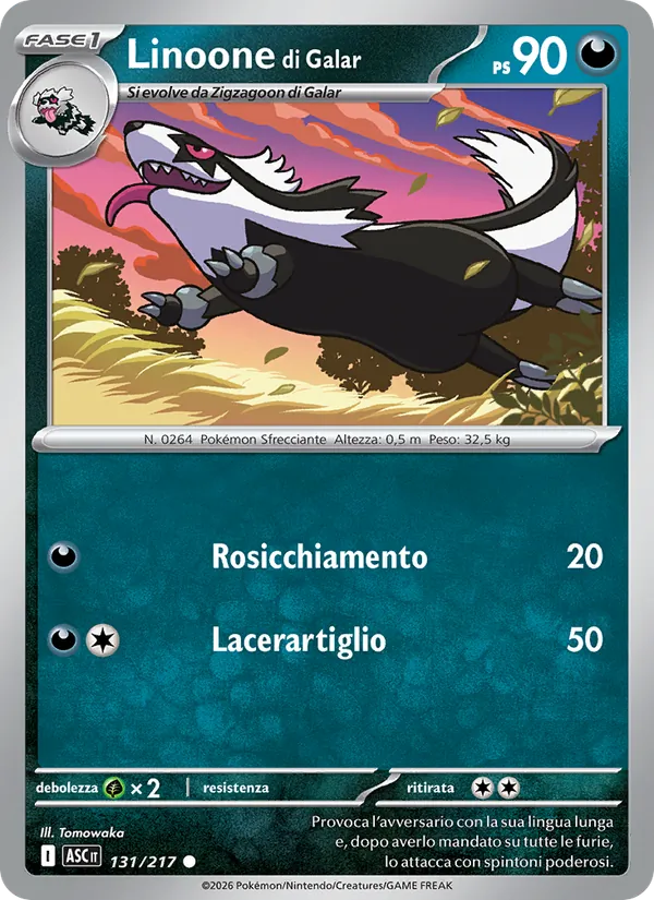 Linoone di Galar (Ascesa Eroica #131/217)