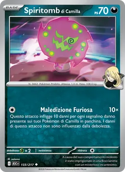 Spiritomb di Camilla (Ascesa Eroica #133/217)