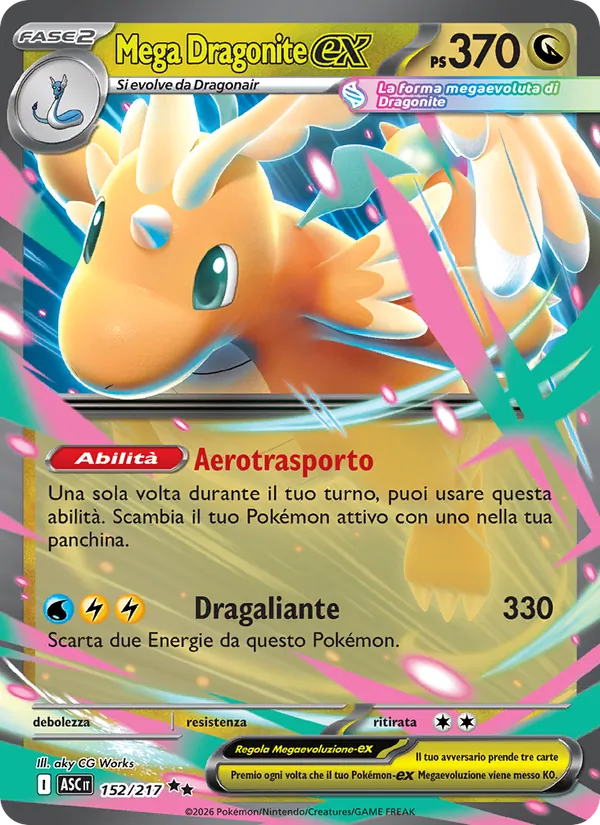 Mega Dragonite-ex (Ascended Heroes #152/217)