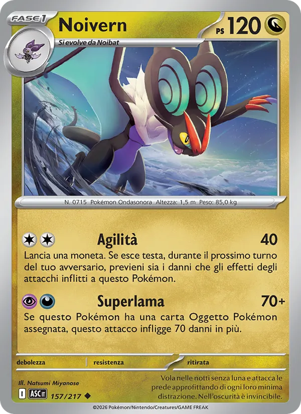 Noivern (Ascended Heroes #157/217)
