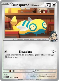 Dunsparce di Ubaldo (Ascesa Eroica #163/217)