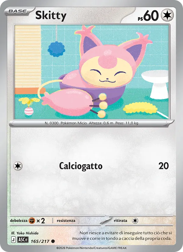 Skitty (Ascesa Eroica #165/217)
