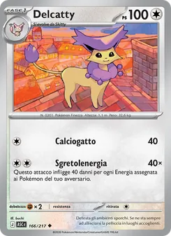 Delcatty (Ascesa Eroica #166/217)