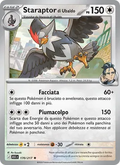 Staraptor di Ubaldo (Ascesa Eroica #170/217)